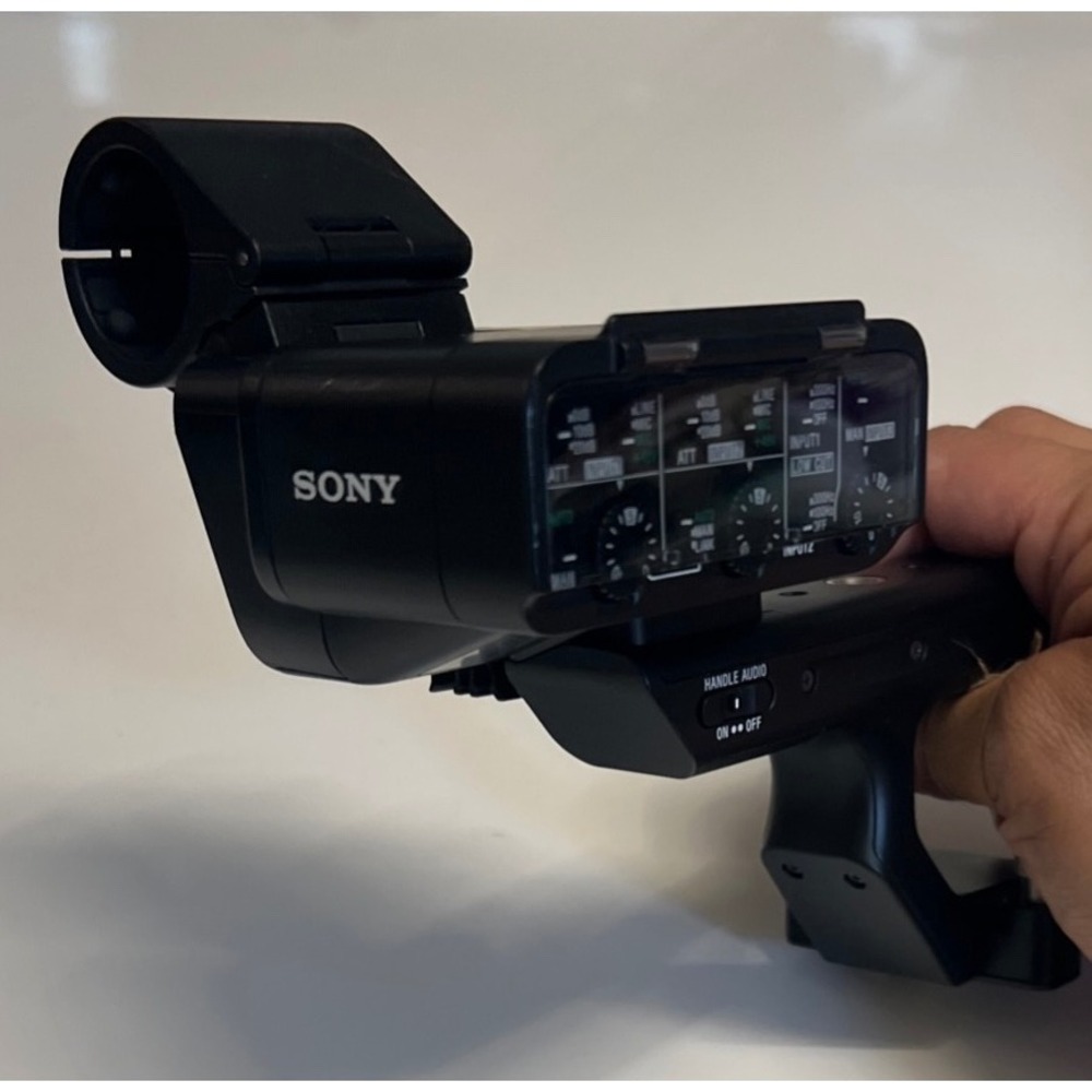 PERFECT Tested Sony XLR-H1 XLR Handle Unit for FX3 FX30 Cinema Line Camera Black